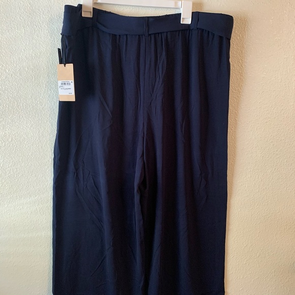 Halogen Slacks XXL Navy Peacoat wide -legged - Picture 6 of 8